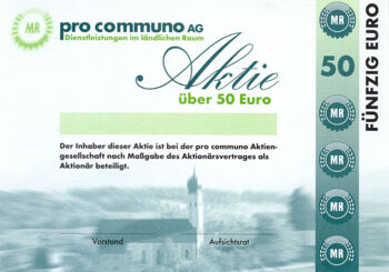 pro communo AG Aktie